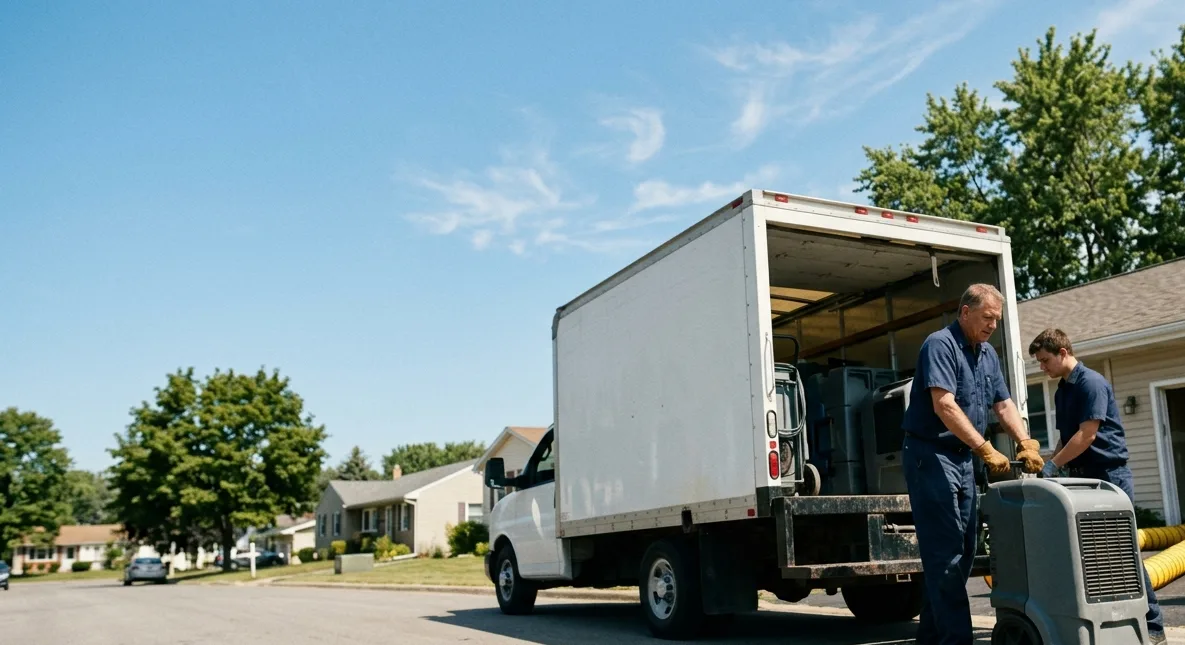 Water Damage Cleanup in Bedford, IN near me